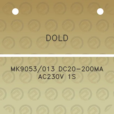 dold-mk9053013-dc20-200ma-ac230v-1s