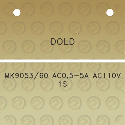 dold-mk905360-ac05-5a-ac110v-1s