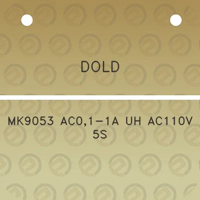 dold-mk9053-ac01-1a-uh-ac110v-5s