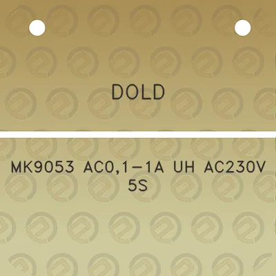 dold-mk9053-ac01-1a-uh-ac230v-5s