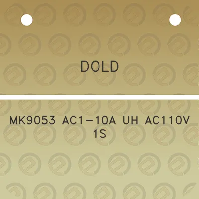 dold-mk9053-ac1-10a-uh-ac110v-1s