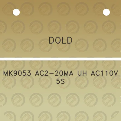 dold-mk9053-ac2-20ma-uh-ac110v-5s