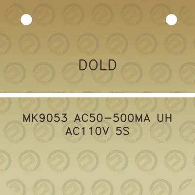 dold-mk9053-ac50-500ma-uh-ac110v-5s