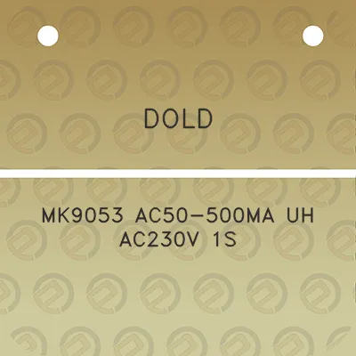 dold-mk9053-ac50-500ma-uh-ac230v-1s