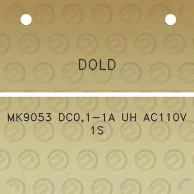 dold-mk9053-dc01-1a-uh-ac110v-1s