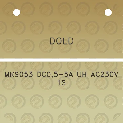 dold-mk9053-dc05-5a-uh-ac230v-1s