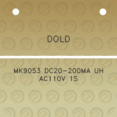 dold-mk9053-dc20-200ma-uh-ac110v-1s