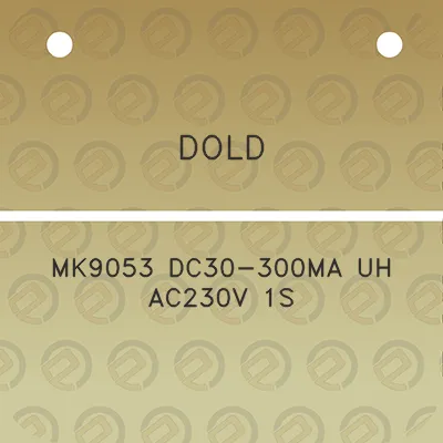 dold-mk9053-dc30-300ma-uh-ac230v-1s