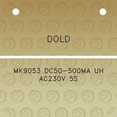 dold-mk9053-dc50-500ma-uh-ac230v-5s