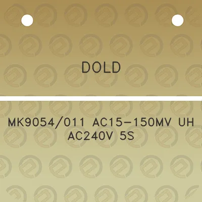 dold-mk9054011-ac15-150mv-uh-ac240v-5s