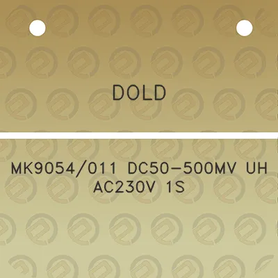 dold-mk9054011-dc50-500mv-uh-ac230v-1s