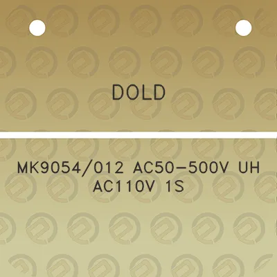 dold-mk9054012-ac50-500v-uh-ac110v-1s