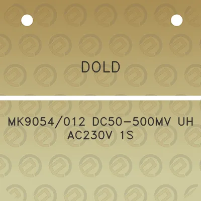 dold-mk9054012-dc50-500mv-uh-ac230v-1s