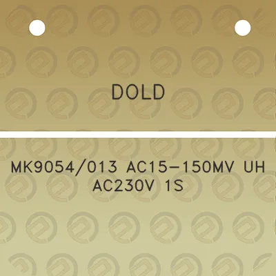 dold-mk9054013-ac15-150mv-uh-ac230v-1s