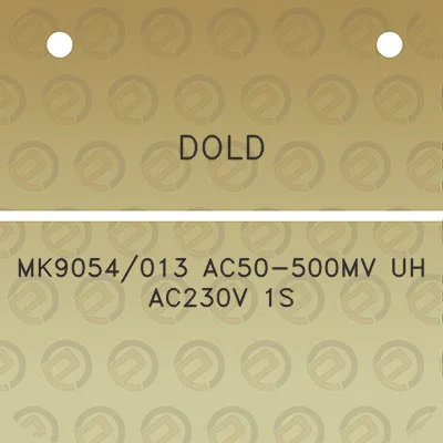 dold-mk9054013-ac50-500mv-uh-ac230v-1s