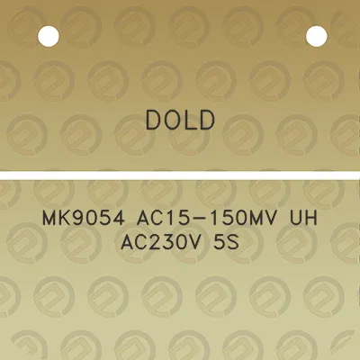 dold-mk9054-ac15-150mv-uh-ac230v-5s