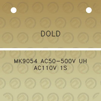 dold-mk9054-ac50-500v-uh-ac110v-1s