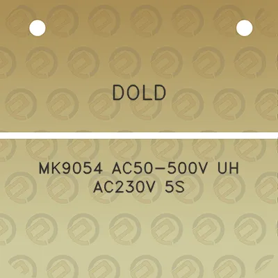 dold-mk9054-ac50-500v-uh-ac230v-5s