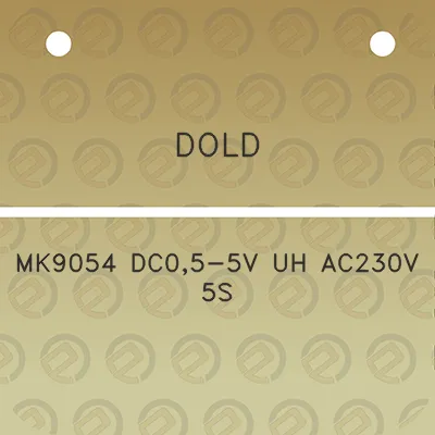 dold-mk9054-dc05-5v-uh-ac230v-5s