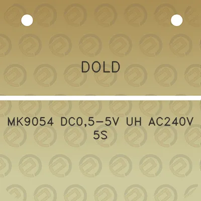 dold-mk9054-dc05-5v-uh-ac240v-5s