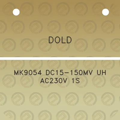 dold-mk9054-dc15-150mv-uh-ac230v-1s