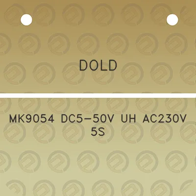 dold-mk9054-dc5-50v-uh-ac230v-5s