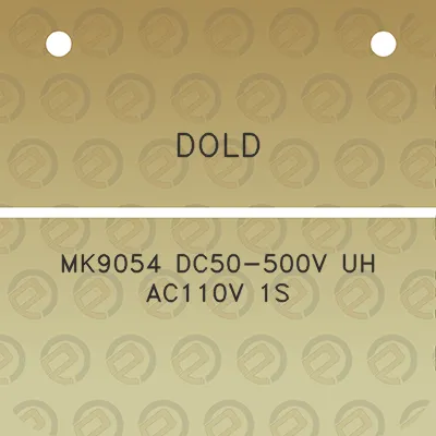 dold-mk9054-dc50-500v-uh-ac110v-1s