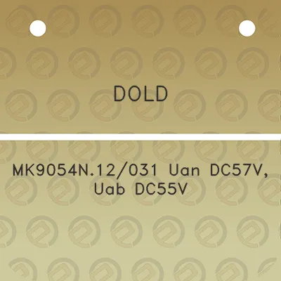 dold-mk9054n12031-uan-dc57v-uab-dc55v