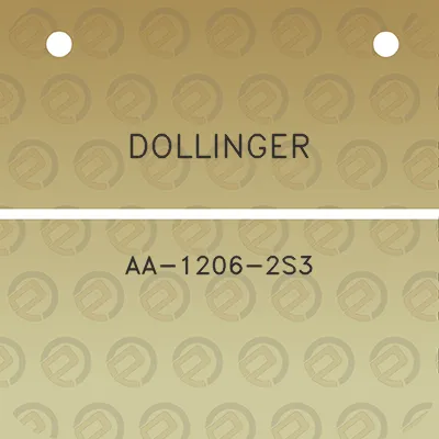 dollinger-aa-1206-2s3