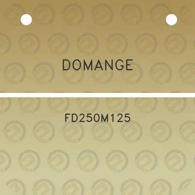 domange-fd250m125