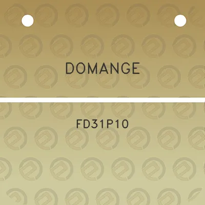 domange-fd31p10