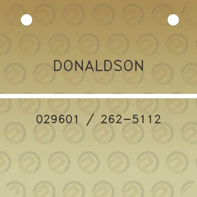 donaldson-029601-262-5112