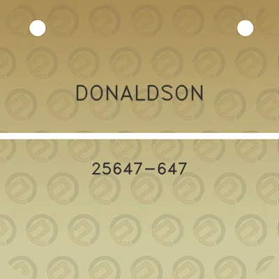 donaldson-25647-647