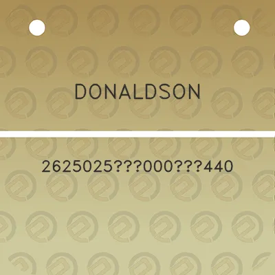 donaldson-2625025000440