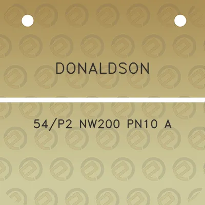 donaldson-54p2-nw200-pn10-a