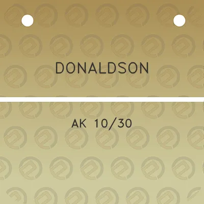 donaldson-ak-1030