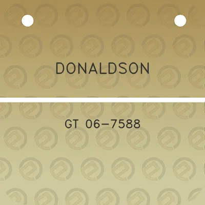 donaldson-gt-06-7588