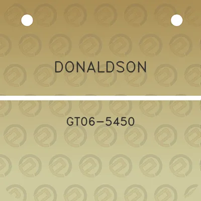 donaldson-gt06-5450