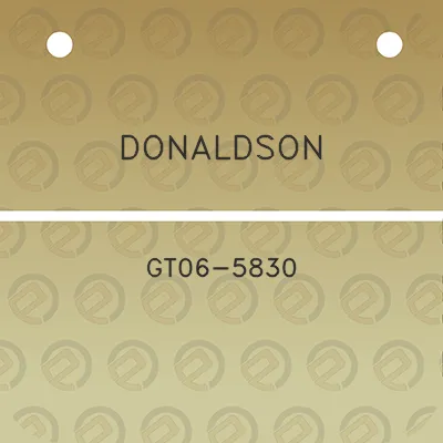 donaldson-gt06-5830