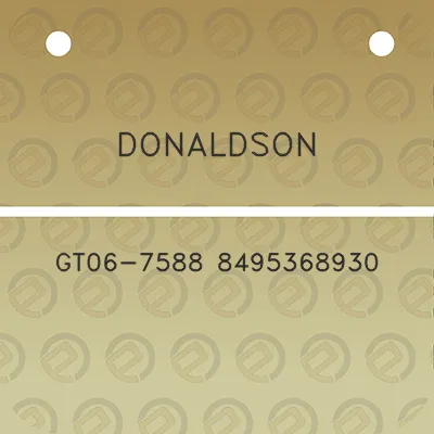 donaldson-gt06-7588-8495368930