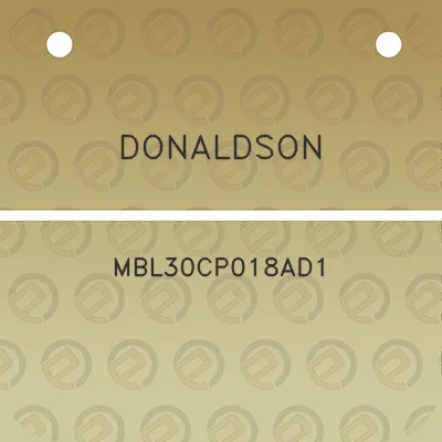 donaldson-mbl30cp018ad1