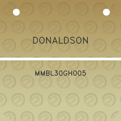 donaldson-mmbl30gh005