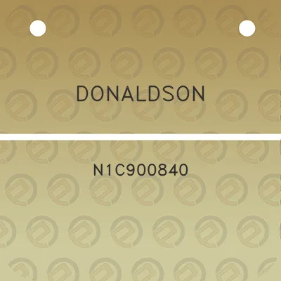 donaldson-n1c900840