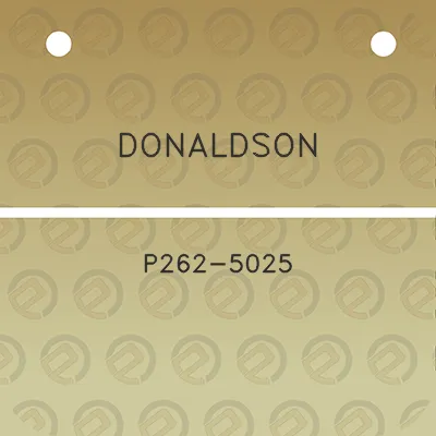 donaldson-p262-5025