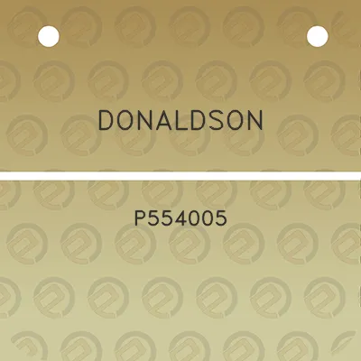 donaldson-p554005