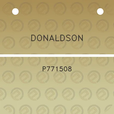 donaldson-p771508