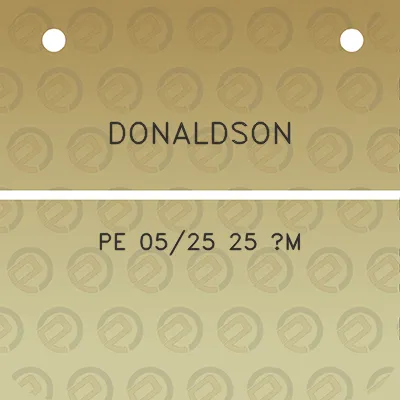 donaldson-pe-0525-25-m