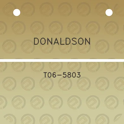 donaldson-t06-5803