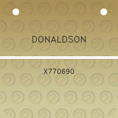 donaldson-x770690