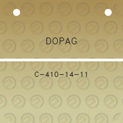 dopag-c-410-14-11